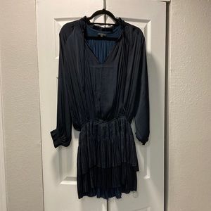 Current Air long sleeve navy dress